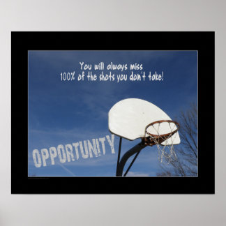 Poster de basket-ball #101 (Matte)
