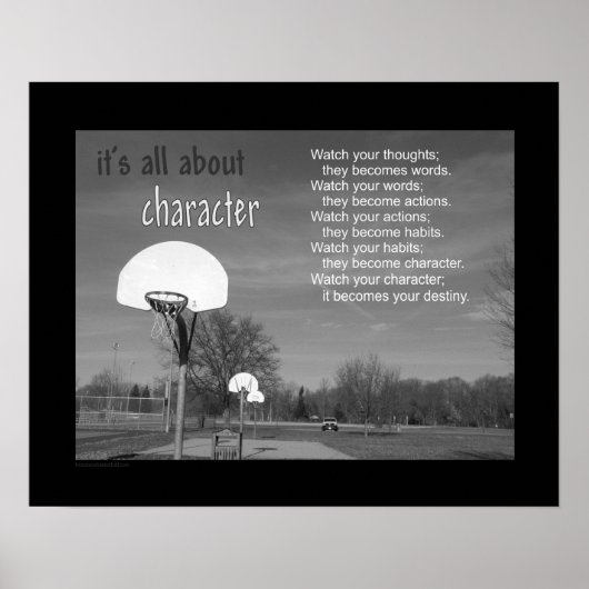 Poster de basket-ball #103 (Matte) (Devant)