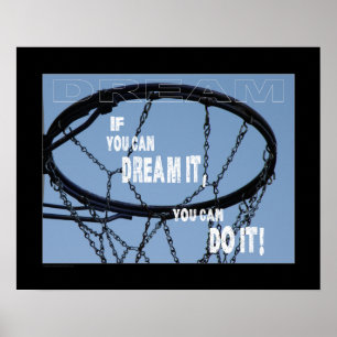 Poster de basket-ball #117 (Matte)