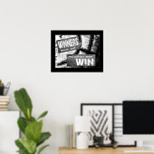 Poster de basket-ball #130 (Matte) (Bureau à domicile)