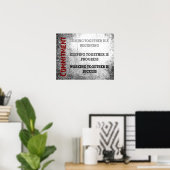 Poster de basket-ball #168 (Matte) (Bureau à domicile)