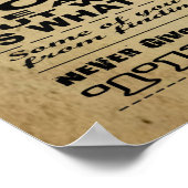 Poster de basket-ball #202 (Matte) (Coin)