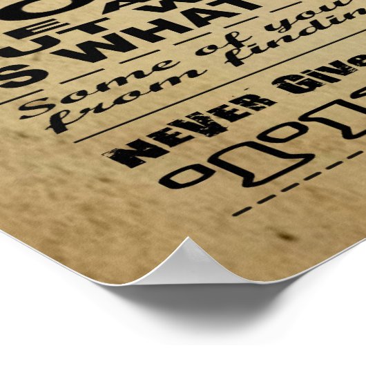 Poster de basket-ball #202 (Matte) (Coin)