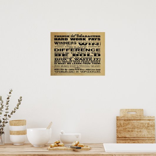 Poster de basket-ball #202 (Matte) (Cuisine)