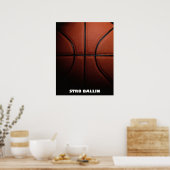 Poster de basket-ball de ballon STR8 (Cuisine)