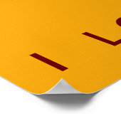 Poster de basket-ball Motivation Pop Art (Coin)