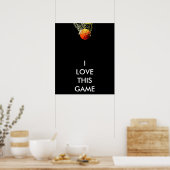 Poster de basket-ball panoramique (Cuisine)