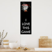 Poster de basket-ball panoramique (Cuisine)