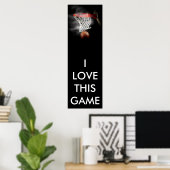 Poster de basket-ball panoramique (Bureau à domicile)