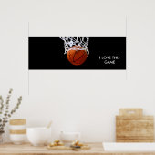 Poster de basket-ball panoramique (Cuisine)