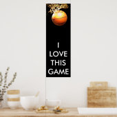 Poster de basket-ball - Poster de basket-ball pano (Cuisine)