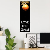 Poster de basket-ball - Poster de basket-ball pano (Bureau à domicile)