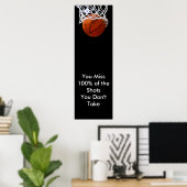 Poster de basket-ball pour raisons panoramiques (Bureau à domicile)