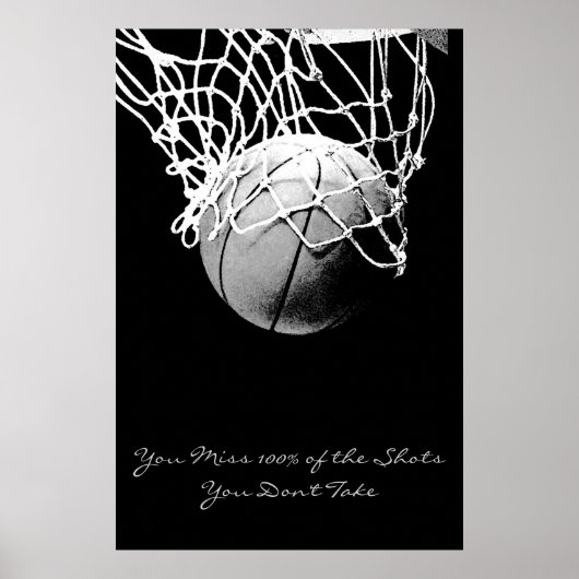 Poster de basket-ball sur la motivation des réalis (Devant)