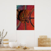 poster de basket-ball urbain (Cuisine)