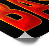 POSTER DE BASKETBALL D'AMOUR DE PAIX (Coin)