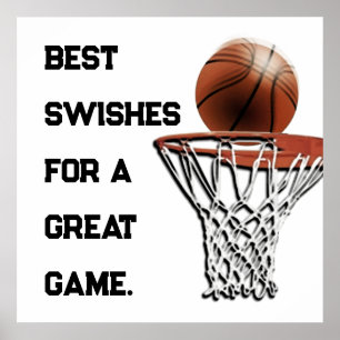 Poster de Basketball Good Luck