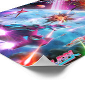Poster de bataille de Galaxy (Coin)