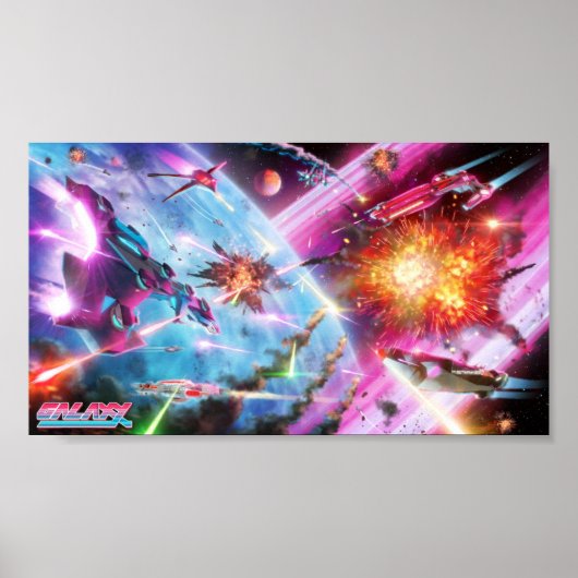 Poster de bataille de Galaxy (Devant)