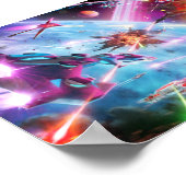 Poster de bataille de Galaxy (sans logo) (Coin)
