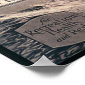 Poster de bateau en bois (Coin)