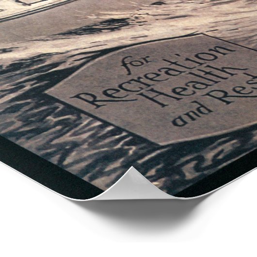 Poster de bateau en bois (Coin)