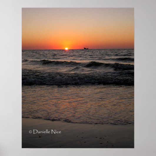 Poster de bateau pirate (Devant)