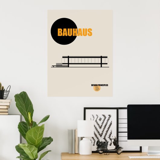 Poster de Bauhaus Architecture (Bureau à domicile)