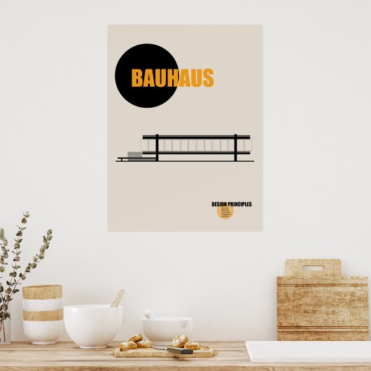Poster de Bauhaus Architecture (Cuisine)