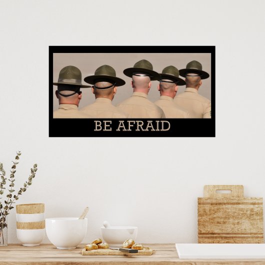 Poster de Be Afraid (Cuisine)