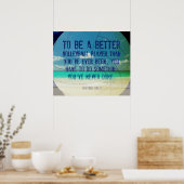 Poster de Beach Volleyball 007 pour Motivation (Cuisine)