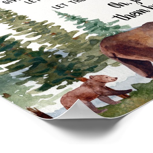 Poster de Bear Woodland (Coin)