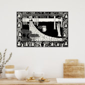 Poster de Beardsley : La Beale Isoud (Cuisine)