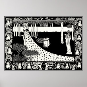 Poster de Beardsley : La Beale Isoud