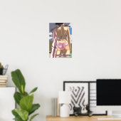 Poster de beauté de la plage Backside (Bureau à domicile)