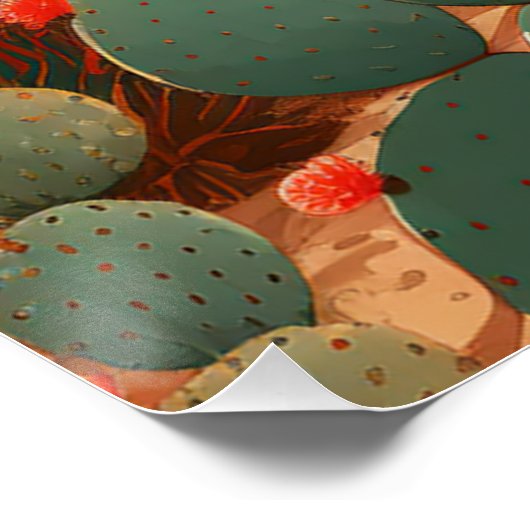 Poster de beauté du désert #1 (Coin)