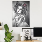 Poster de beauté fracturé Poster de poupée cassée (Bureau à domicile)