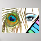 Poster de beauté maquillage (Devant)