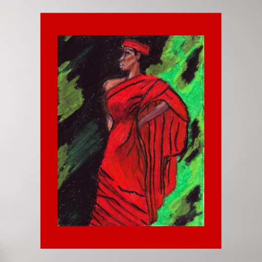 POSTER DE BEAUTÉ NOIRE (Devant)