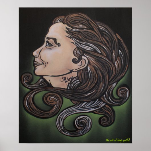 Poster de beauté sans âge par Benji Paffel (Devant)