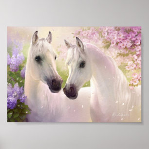 Poster De beaux chevaux