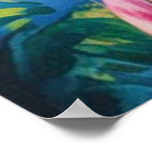 Poster de bébé au coucher du soleil - Vibrant Plag (Coin)