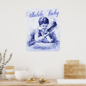 Poster de bébé Ukulele (Cuisine)