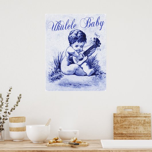 Poster de bébé Ukulele (Cuisine)