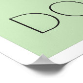 Poster de beignets frais (Coin)