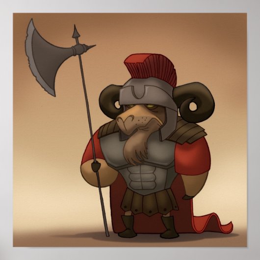 Poster de bélier (Devant)