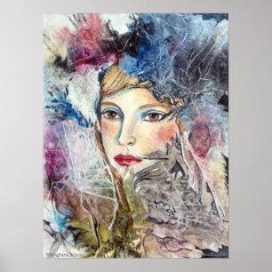 Poster de belle fille PMACarlson