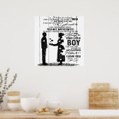 Poster De Belles Citations À Ma Mère, À Ma Mère, (Cuisine)