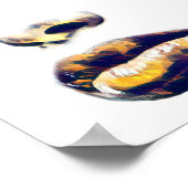 Poster De belles femmes Abstraites font face à la beauté  (Coin)