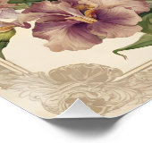 Poster De Belles Fleurs Iris (Coin)